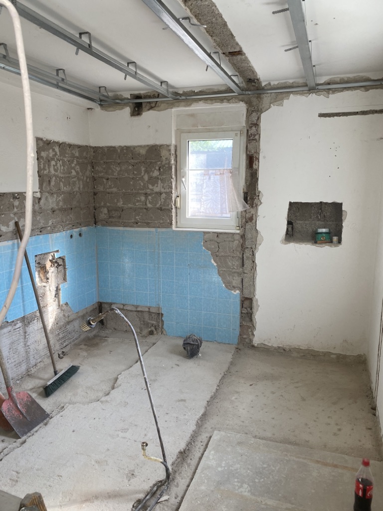 Badezimmer vorher